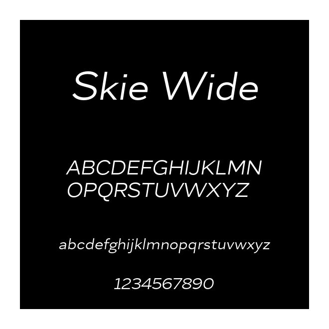 Skie Wide