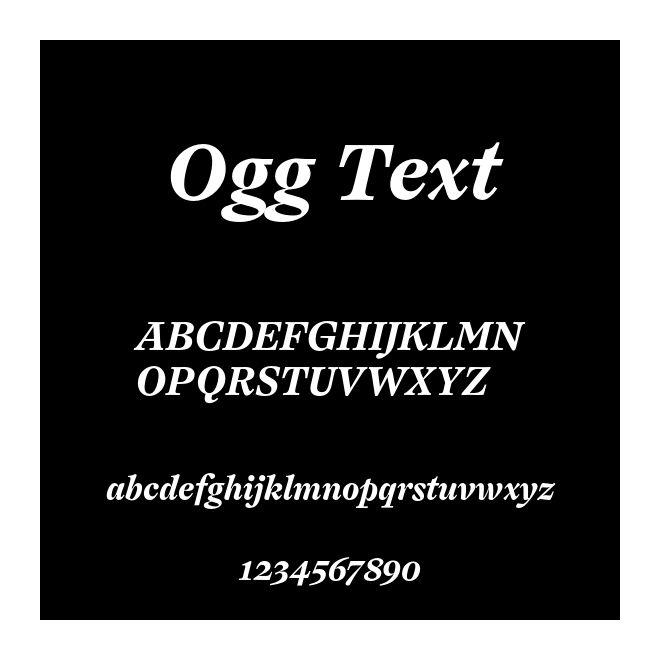 Ogg Text