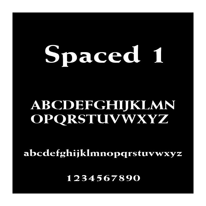 Spaced 1