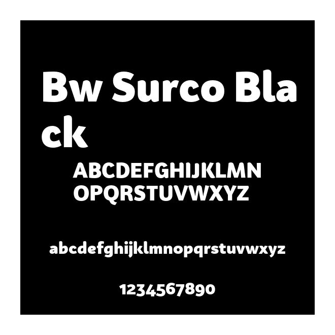 Bw Surco Black