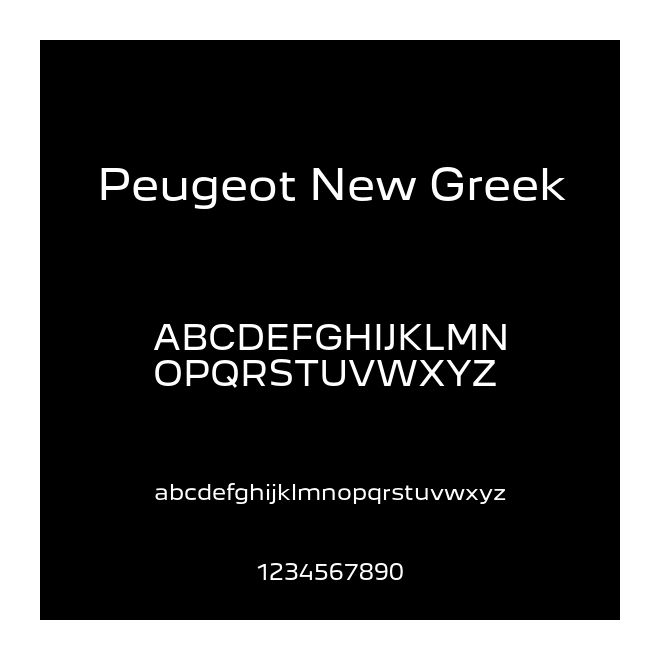 Peugeot New Greek