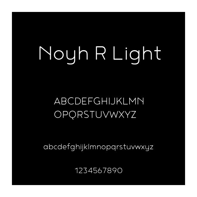 Noyh R Light