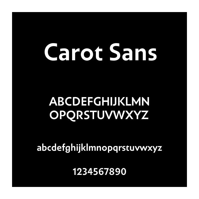 Carot Sans