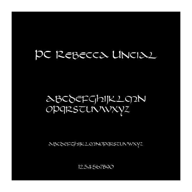 PC Rebecca Uncial