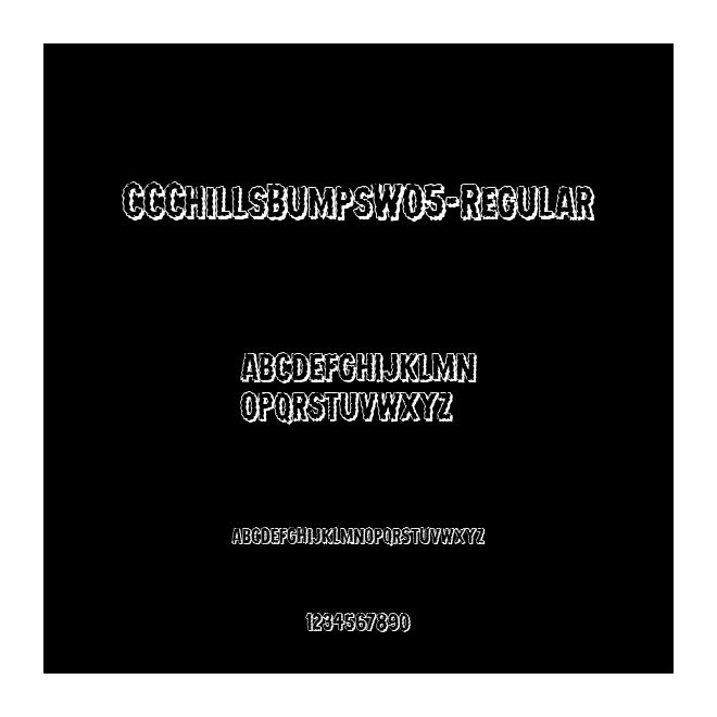 CCChillsBumpsW05-Regular