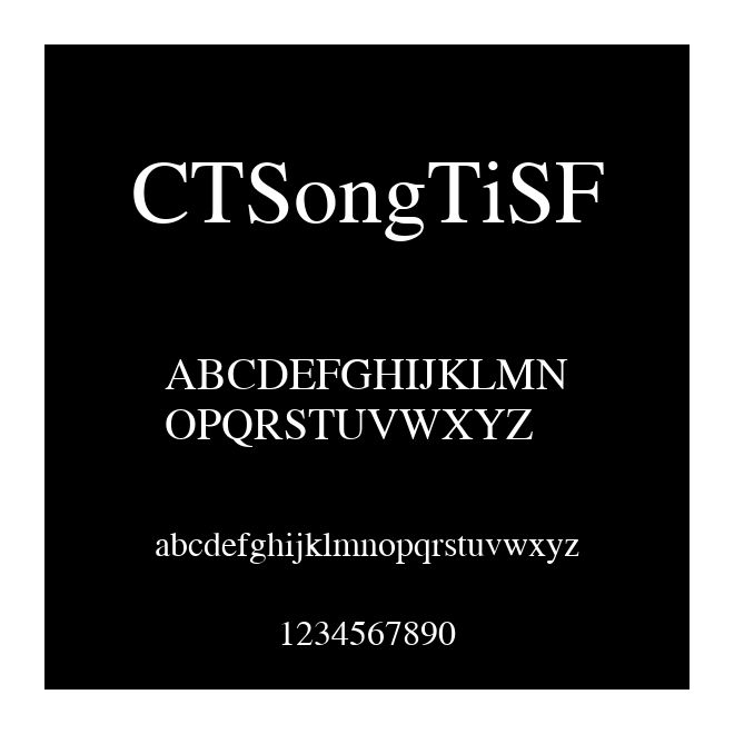 CTSongTiSF