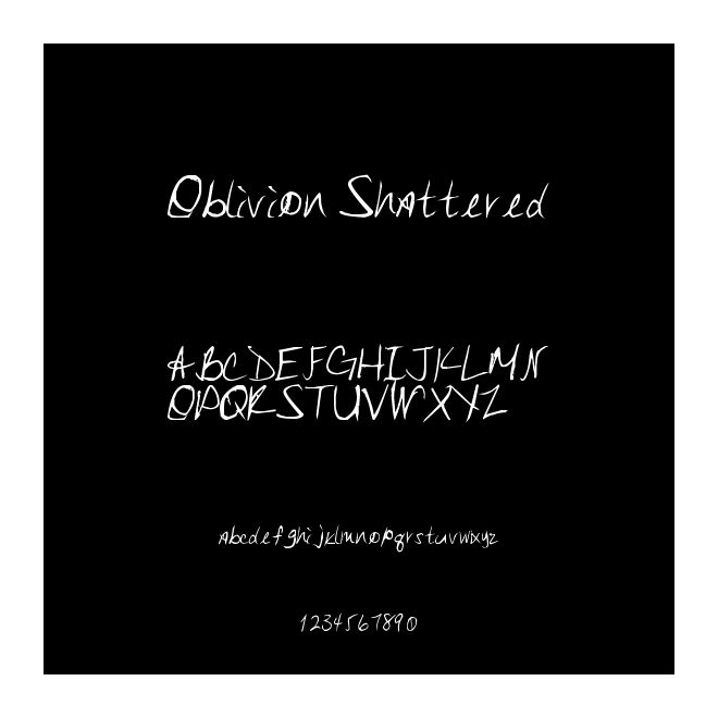 Oblivion Shattered