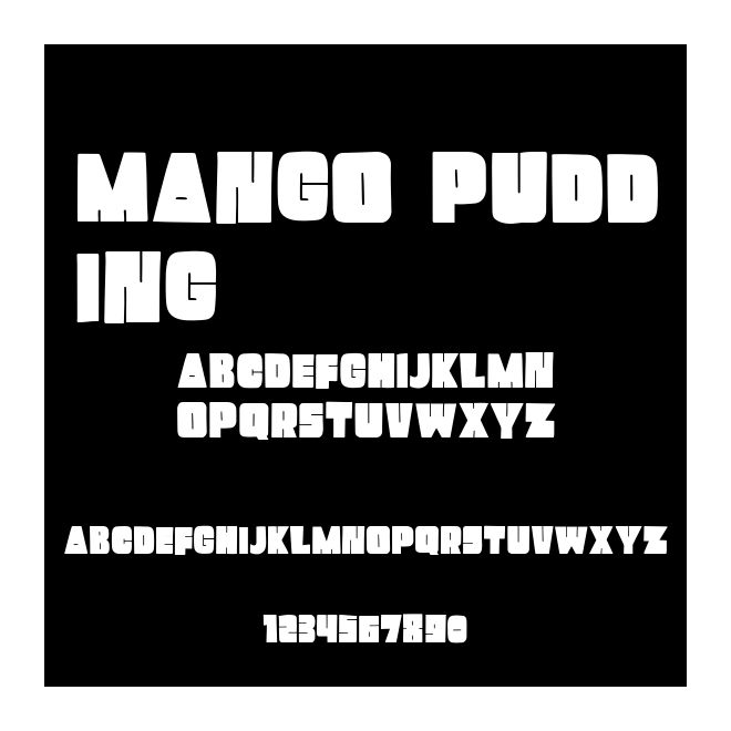 Mango Pudding