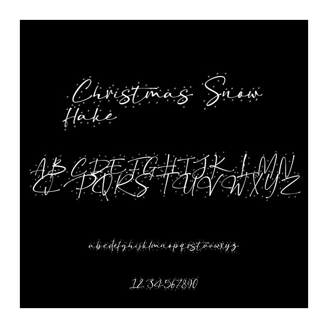 Christmas Snowflake