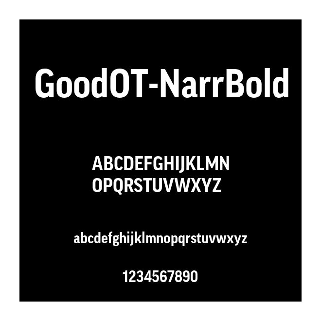 GoodOT-NarrBold
