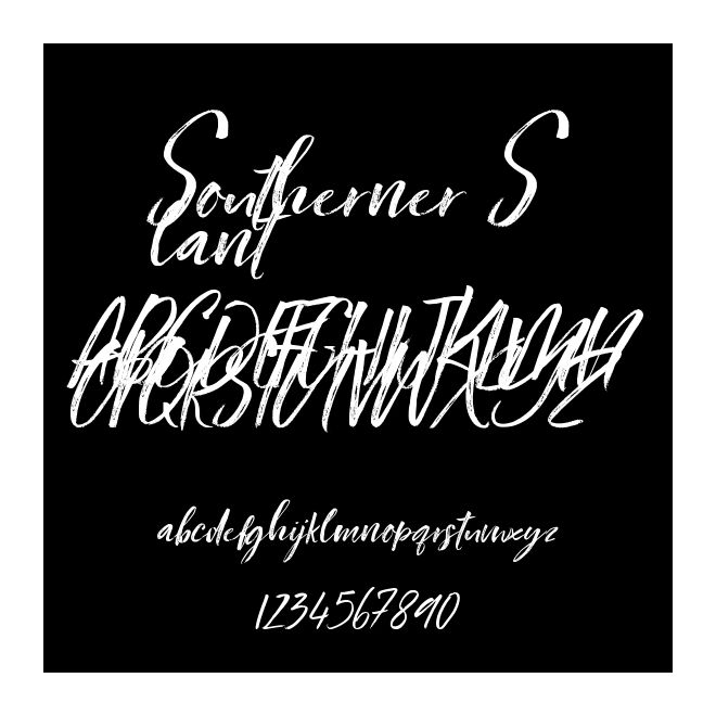 Southerner Slant