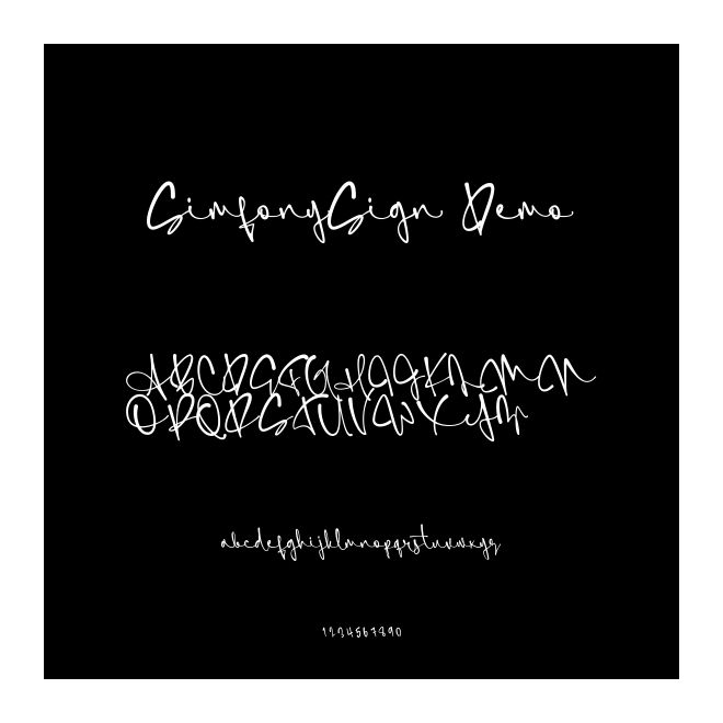 SimfonySign-Demo