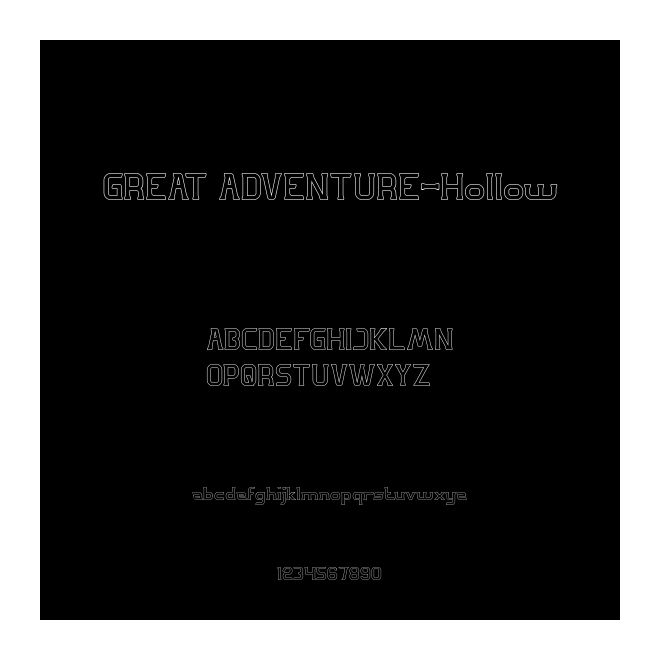 GREAT ADVENTURE-Hollow