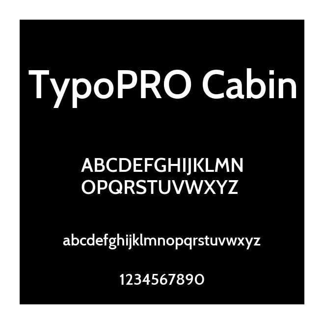 TypoPRO Cabin