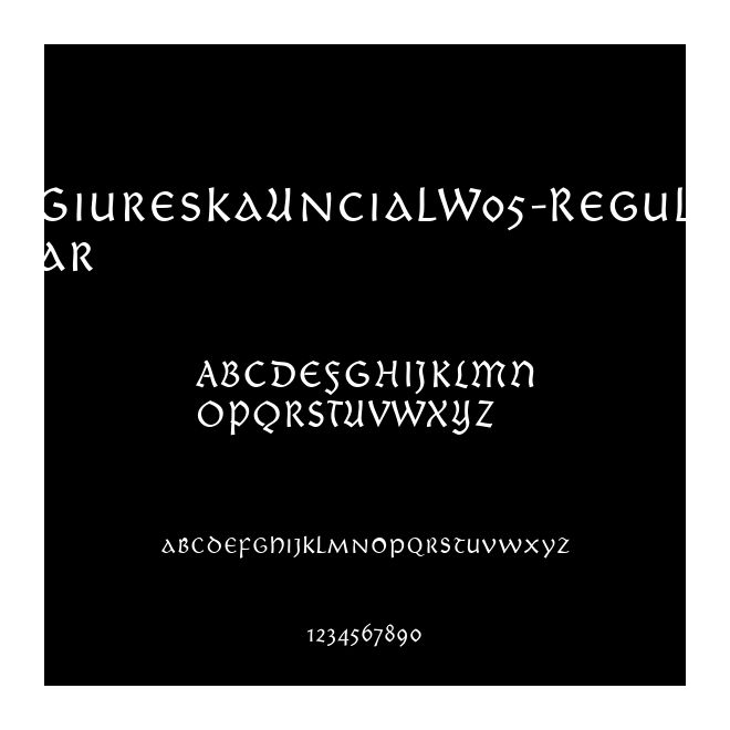 GiureskaUncialW05-Regular