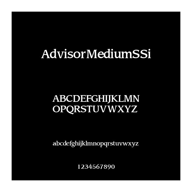 AdvisorMediumSSi