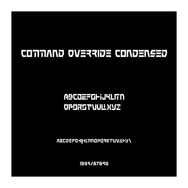 Command Override Condensed