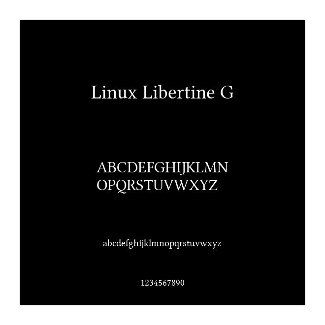 Linux Libertine G