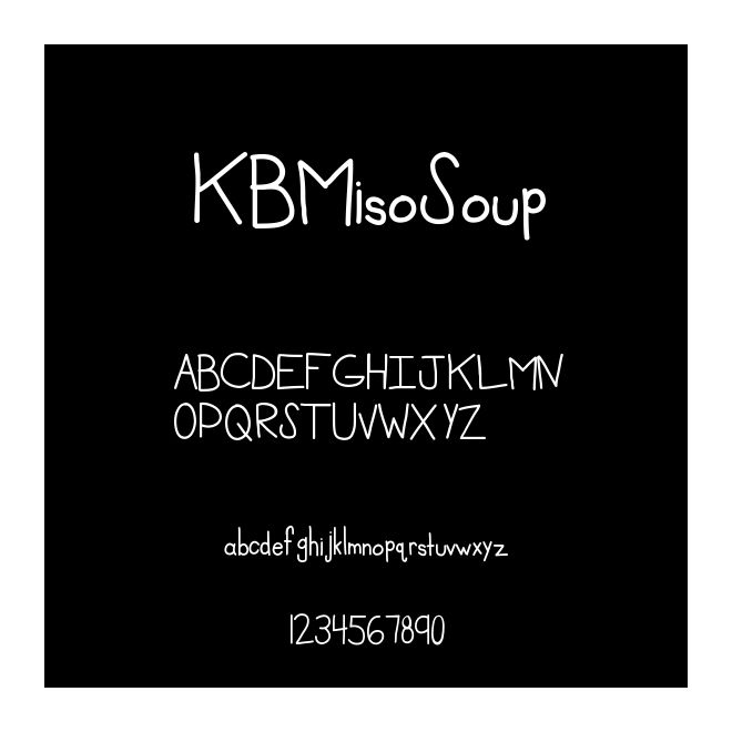KBMisoSoup