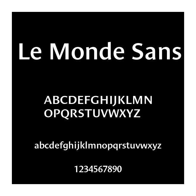 Le Monde Sans