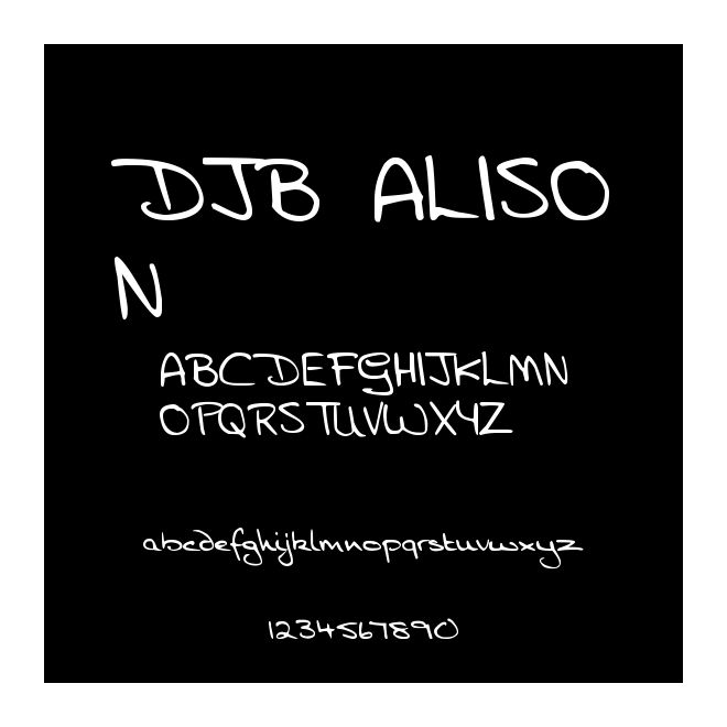 DJB ALISON