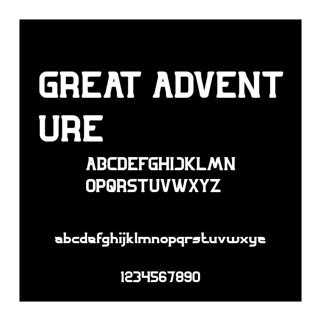 GREAT ADVENTURE
