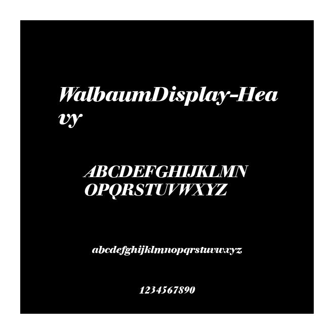 WalbaumDisplay-Heavy