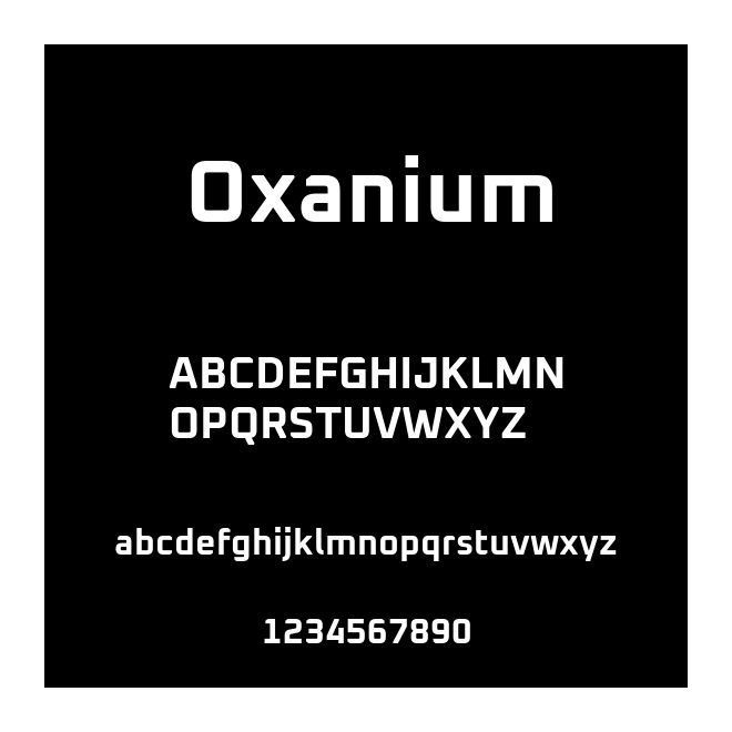 Oxanium