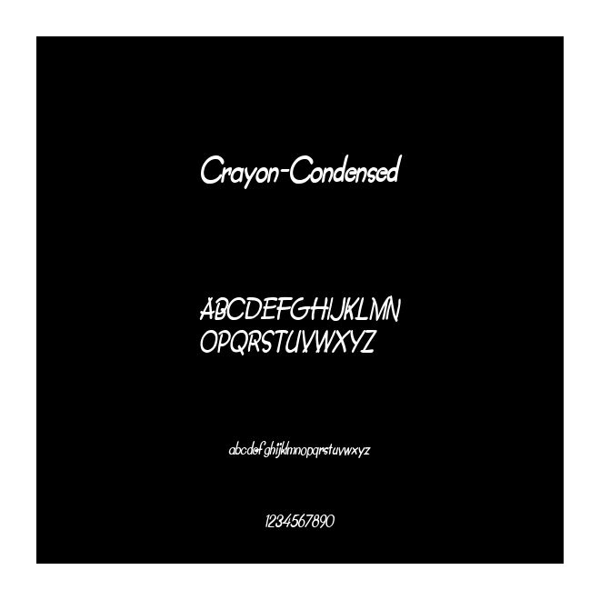 Crayon-Condensed