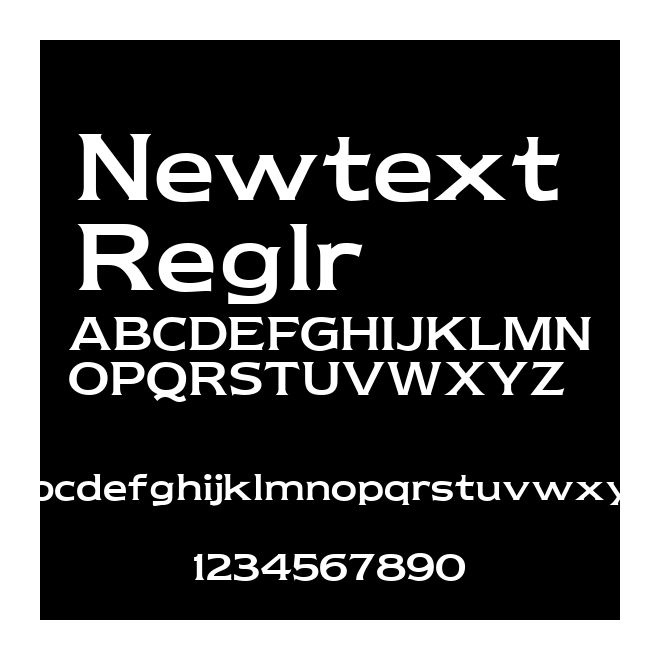 Newtext Reglr