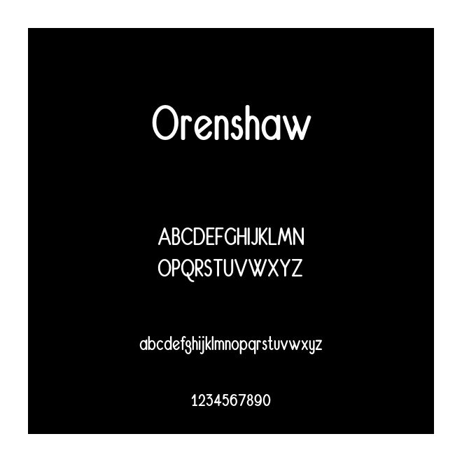 Orenshaw