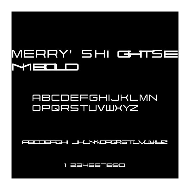 MERRY'S Hight Semibold