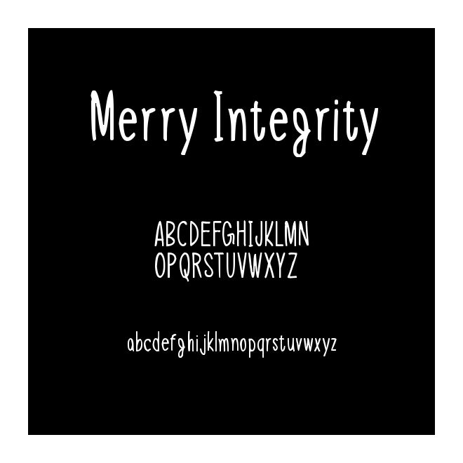 Merry Integrity