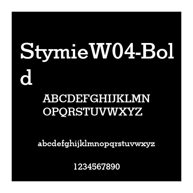 StymieW04-Bold