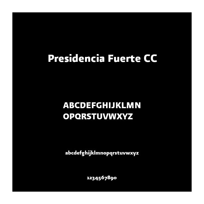 Presidencia Fuerte CC