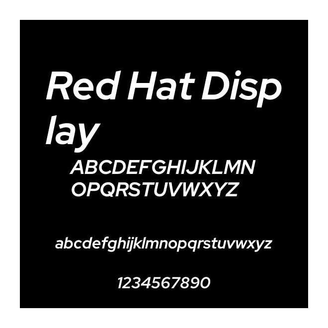 Red Hat Display