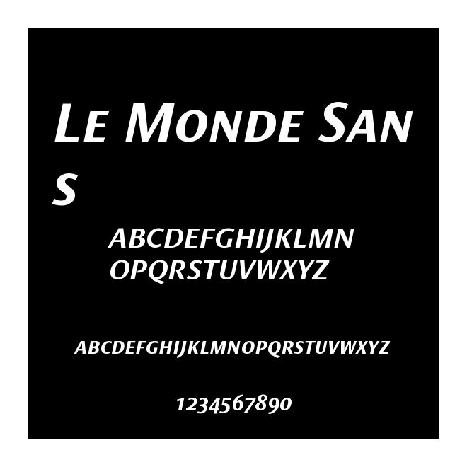 Le Monde Sans