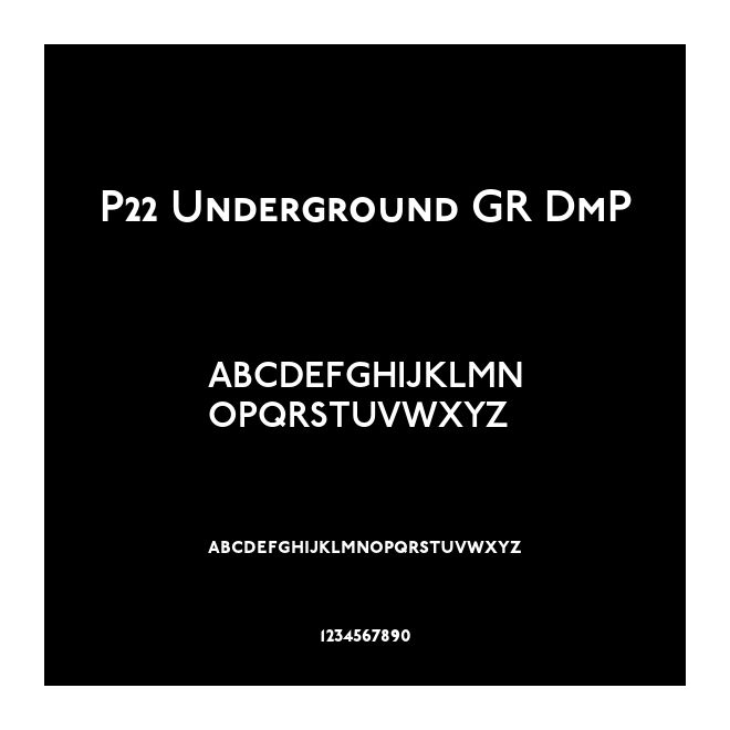 P22 Underground GR DmP