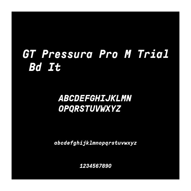 GT Pressura Pro M Trial Bd It