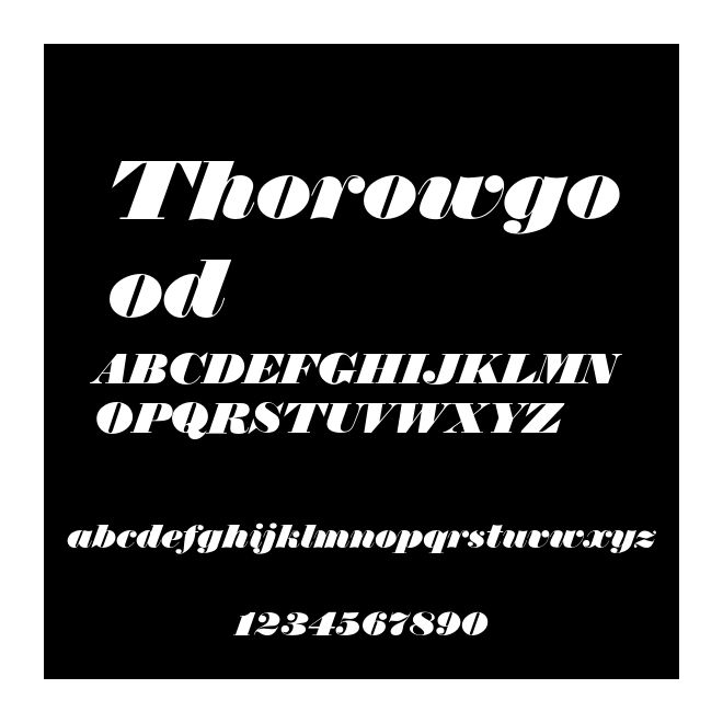 Thorowgood