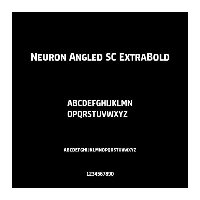 Neuron Angled SC ExtraBold