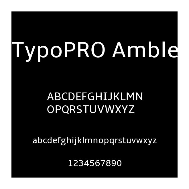TypoPRO Amble