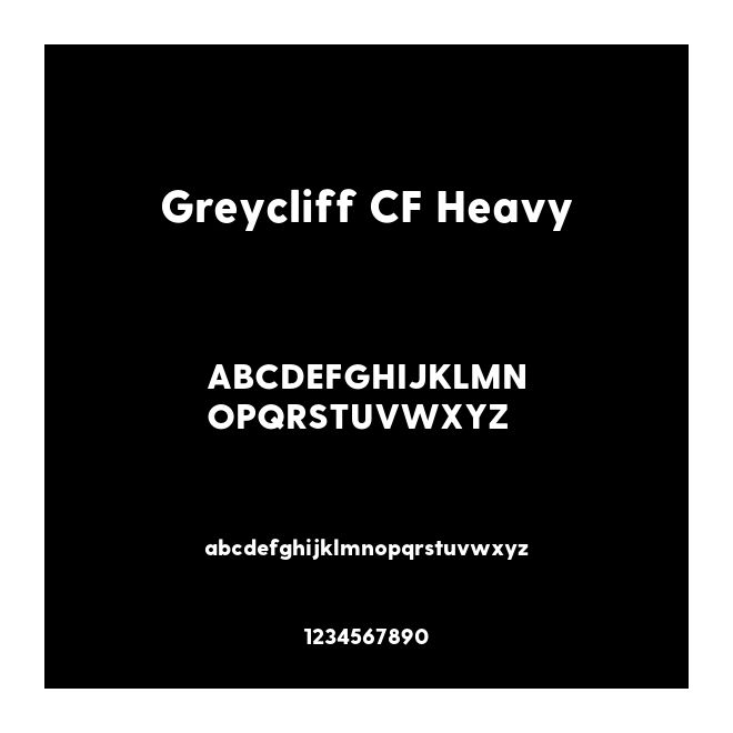 Greycliff CF Heavy