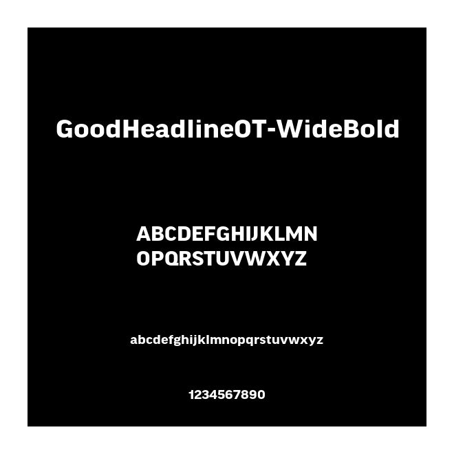 GoodHeadlineOT-WideBold