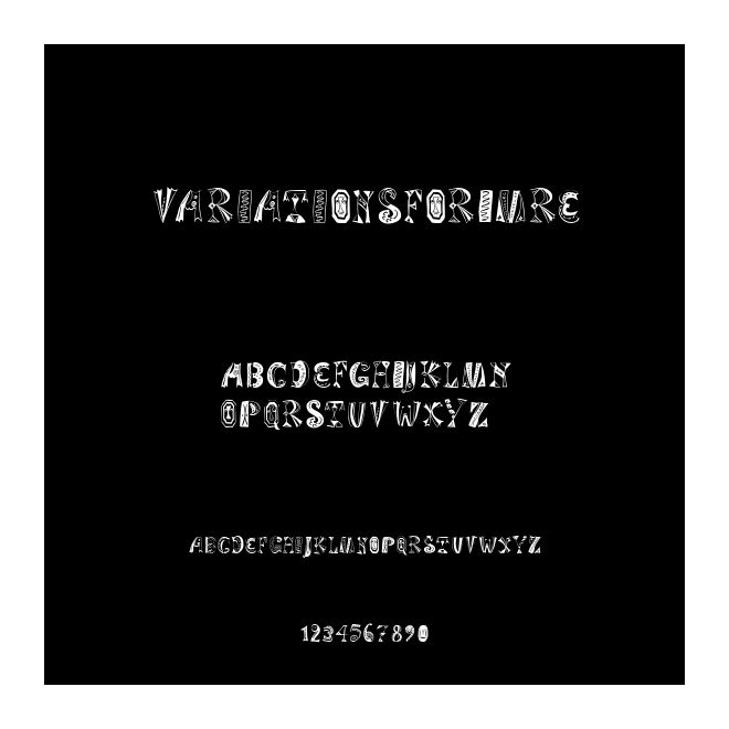VariationsForImre