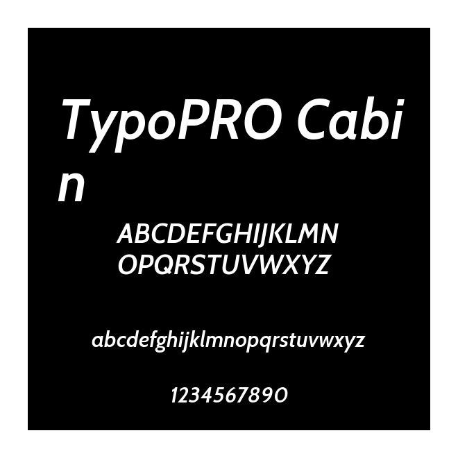 TypoPRO Cabin
