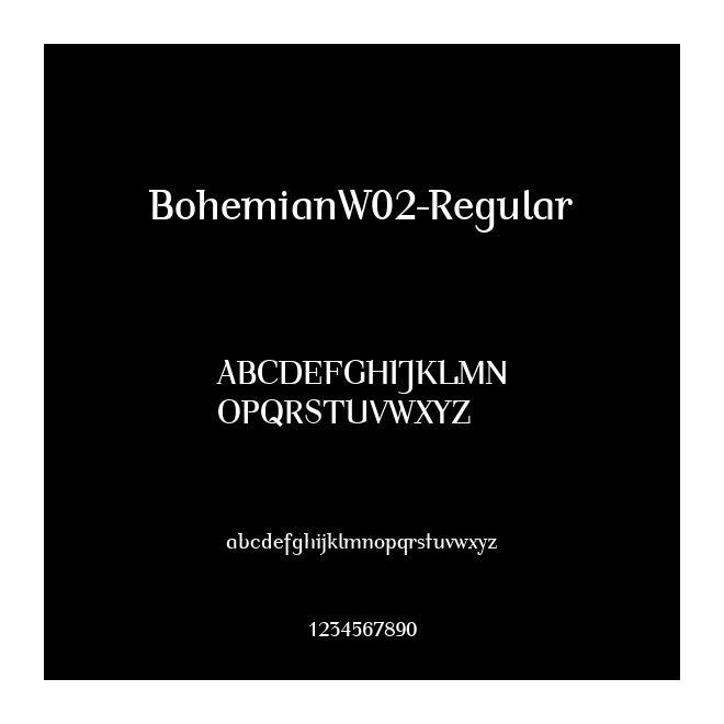 BohemianW02-Regular