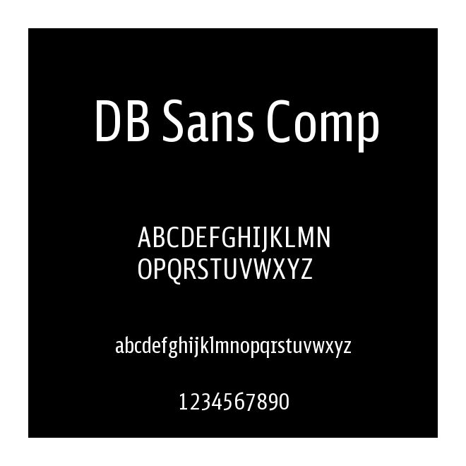 DB Sans Comp