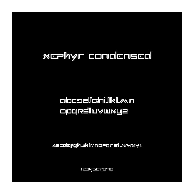 Xephyr Condensed