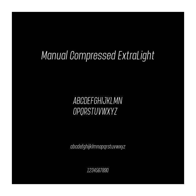 Manual Compressed ExtraLight